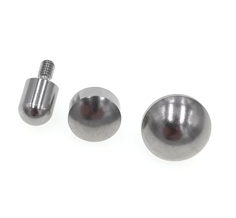 suxing Spherical Point Contact Point for Dial Digital Indicator Depth Gauge Tip 4-48 UNF Thread Shank (A Set) - Image 4